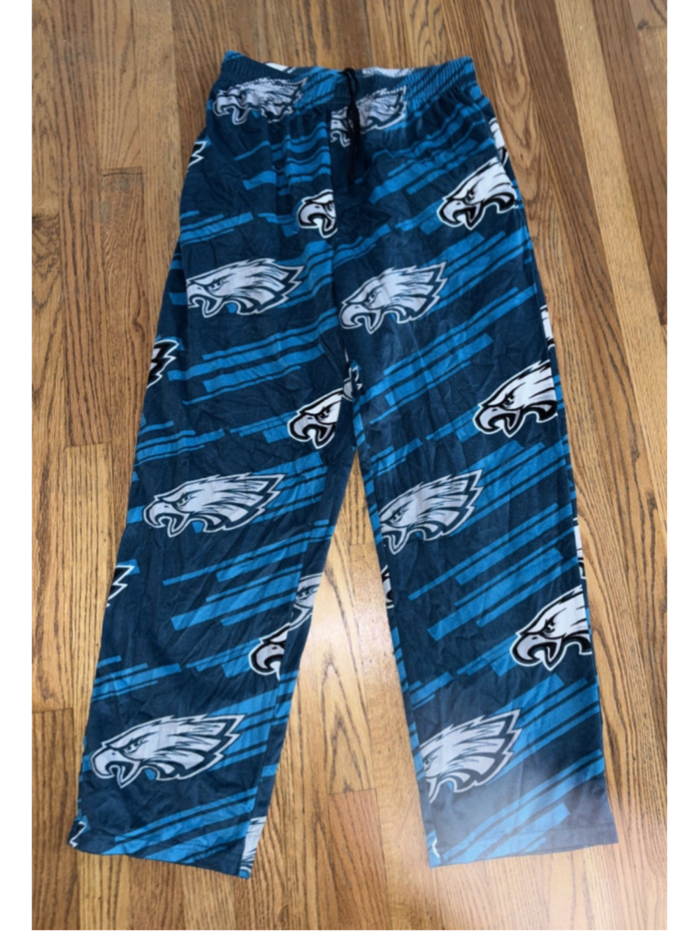 Philadelphia Eagles NFL Team Apparel Fleece Pajama Lounge Pants Adult Medium